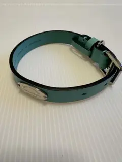 未使用保管　ティファニー　ティファニーブルー　ロゴ　ペットカラー　首輪　M 未使用保管 ティファニー ティファニーブルー ロゴ ペットカラー 首輪