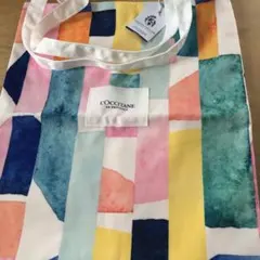 L'OCCITANE エコバッグ 多色 ストライプのサムネイル