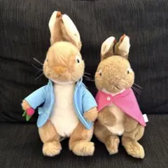ピーターラビット ぬいぐるみ　2体セット