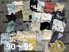 子供服　まとめ売り　90㎝ 95㎝ 28点　春夏　甚平　パジャマ　帽子