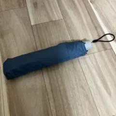 青折りたたみ傘 ポリエステル製　直径約90センチ