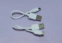 USB-A to Micro USBケーブル 2本セット