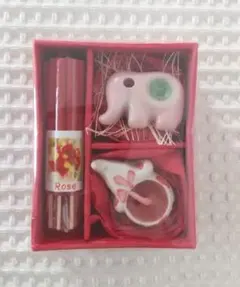 タイのお土産～お香&お香立てとキャンドル♪ミニサイズ