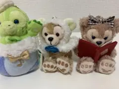 ダッフィーシリーズ　ぬいぐるみキーチェーン3体セット