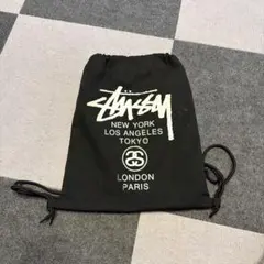 STUSSY ナップサック ブラック