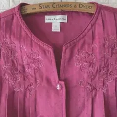 ヴィンテージ　ネグリジェ　ガウン　ベッドジャケット　カーディガン　羽織　古着