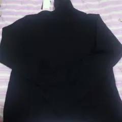 黒い長袖ニットセーター 4L 新品未使用