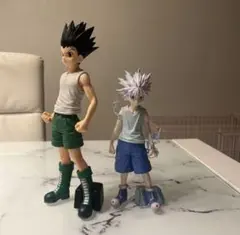 ハンターハンター キルア&ゴン　フィギュア 神速 グランディスタ