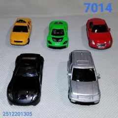 7014 在庫放出 傷ありミニカー５台セット