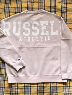 RUSSELL ATHLETIC トレーナー　ピンク