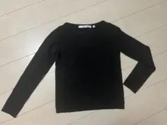 ユニクロ　carine roitfeld カシミア100% ニット　M 黒