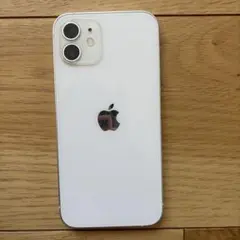 iPhone12 64GB SIMフリー ホワイト バッテリー77% 箱 - メルカリ