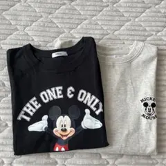 ミッキーTシャツ レディース メンズ ディズニーコーデ