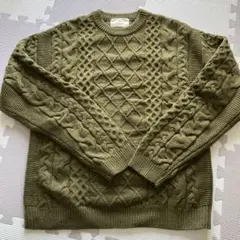 URBAN RESEARCH オリーブ色 ニット M （メンズ）