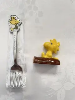スヌーピータウン　ウッドストック　フォーク　箸置き