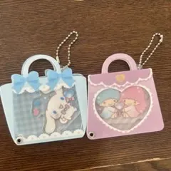 サンリオ シークレットカスタムアクリルチャーム バッグ型　キキララ シナモロール