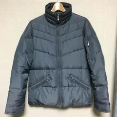 ユニクロ ダウンジャケット シルバー