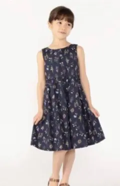 SHIPS 花柄ノースリーブワンピース 130