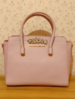 JILLSTUART 2WAYショルダービジューロイヤルトートバッグ