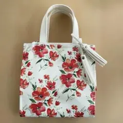 花柄ハンドバッグ　可愛い♡