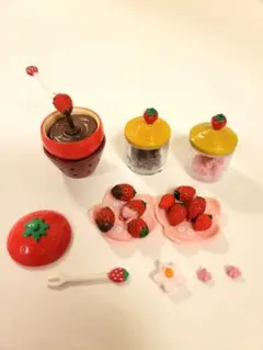 いちごちゃん家へようこそ ⑥イチゴガーデン リーメント ミニチュア 食 