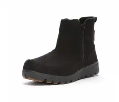 MOONSTAR ブラック サイドゴアブーツ 防水 防滑　スノーシューズ