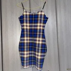 SHEIN キャミワンピース チェック柄 Sサイズ
