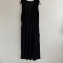 【UNIQLO】ドレープサロペット ハイウエスト 脚長 美シルエット カジュアル