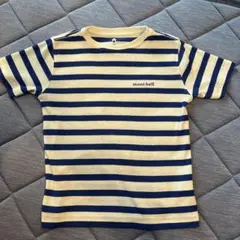 mont-bell ストライプ Tシャツ 120