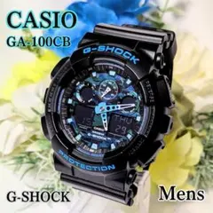 美品箱付 G-SHOCK GAW-100B タフソーラー アナデジ アルミベゼル 