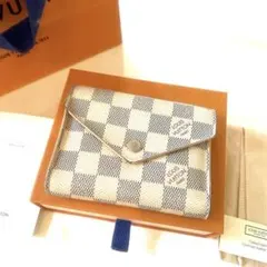 【LOUIS VUITTON】ポルトフォイユ・ヴィクトリーヌ ダミエ・アズールのサムネイル