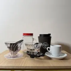 スタバ ハリオ nuova point 等 コーヒー 用品 5点セット 新品含