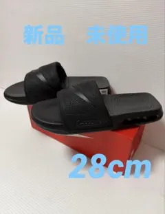 ナイキ エア マックス CIRRO AIR MAX スライド サンダル黒白28のサムネイル