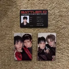 nexz beat boxer ソゴン　ID ユニット　3枚セット