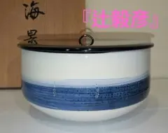 『辻毅彦』平水指　海景　茶道具　共箱栞略歴冊子　有田焼　聡窯 2026年最新】辻毅彦の人気アイテム - メルカリ