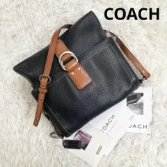 COACH オールドコーチ ブラック ジャッキー 2way ボディバッグ 革 