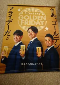 ファイターズ　タペストリー・ボンフィンセット