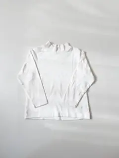 【F.O】タートルネック カットソー 白 110size【BREEZE】