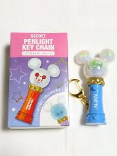 ディズニー　シークレットペンライトキーチェーン　リトルグリーンメン