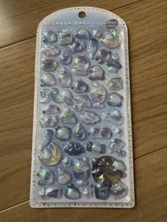BONBON DROP パール調ホログラムシール