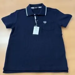COMME CA ISM ネイビー ポロシャツ 150A 新品タグ付き