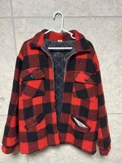 美品☆FILSON マッキーノクルーザー レッドチェック USA製38 - メルカリ