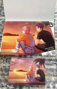 【エースリー A3!】 クリアビジュアルポスター ポストカード 十座 椋