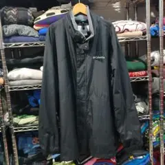 コロンビア ナイロンジャケット 黒 XL