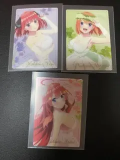五等分の花嫁 中野二乃 中野四葉 中野五月