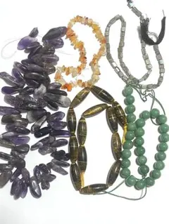 天然石ビーズ　ネックレス制作セット ハンドメイド用