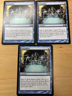 MTG 定業 Preordain M11 英語 3枚