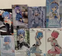 【未開封】Re:ゼロから始める異世界生活 プライズフィギュア　セット　まとめ売り