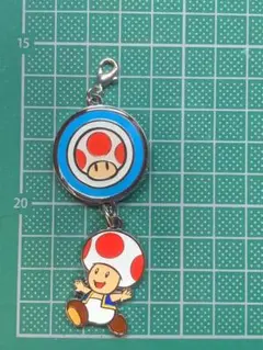 【USJ限定グッズ】【キーホルダー】【美品】キノピオ