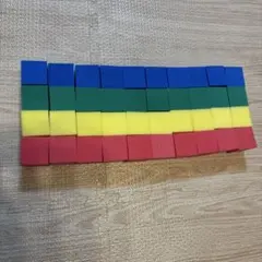 カラフル スポンジブロック 知育玩具 40ピースセット　ベビーパーク　TOEZのサムネイル